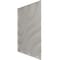 Ekena Millwork 19 5/8in. W x 19 5/8in. H Modern Wave EnduraWall Decorative 3D Wall Panel Covers 2.67 Sq. Ft. WP20X20MWBCR - alternate 5